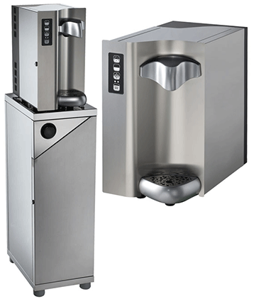 WATERCOOLER WAVE mit Flasche als Tischgerät oder Standgerät