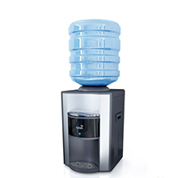 WATERCOOLER mit Flasche ONYX als Tischgerät
